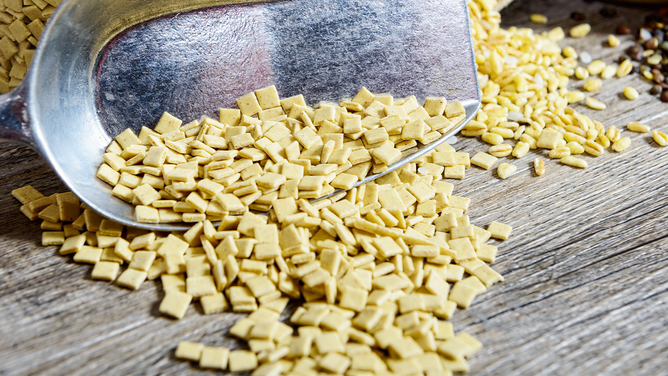 Crozets, pâtes spécialité de Savoie