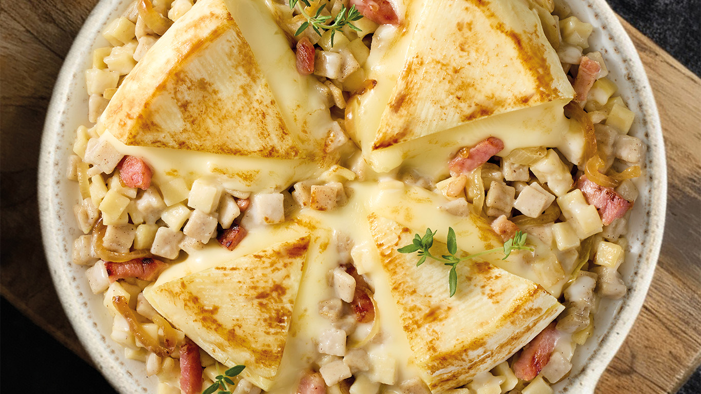 Croziflette traditionnelle réalisée par Alpina